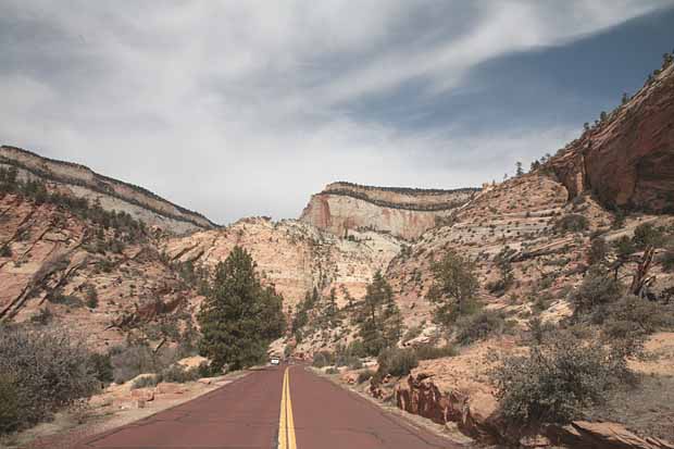 Eastern Entrance into Zion National Park