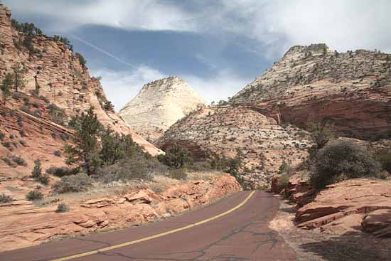 Eastern Entrance into Zion National Park