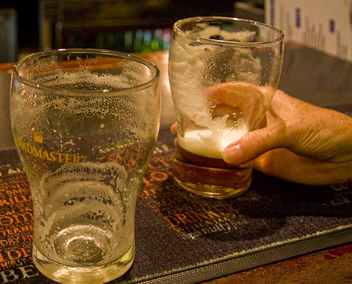 beer glasses