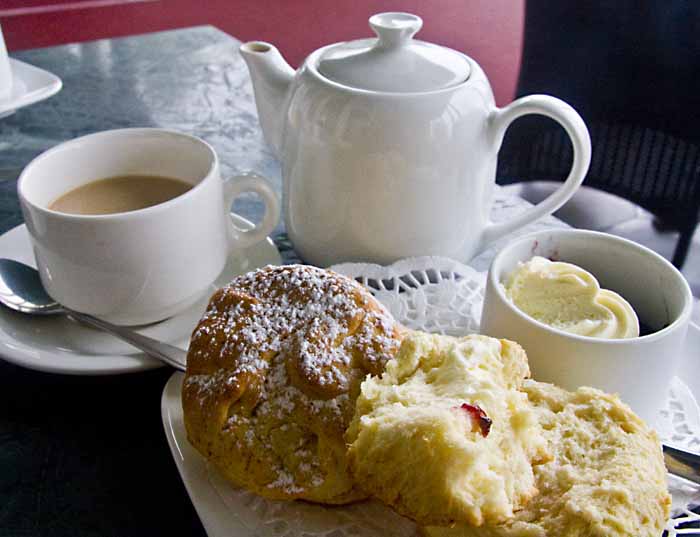 Devon Cream Tea at the Hotel