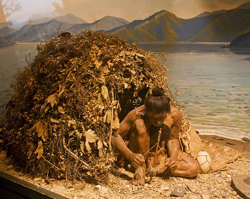 Maori diorama